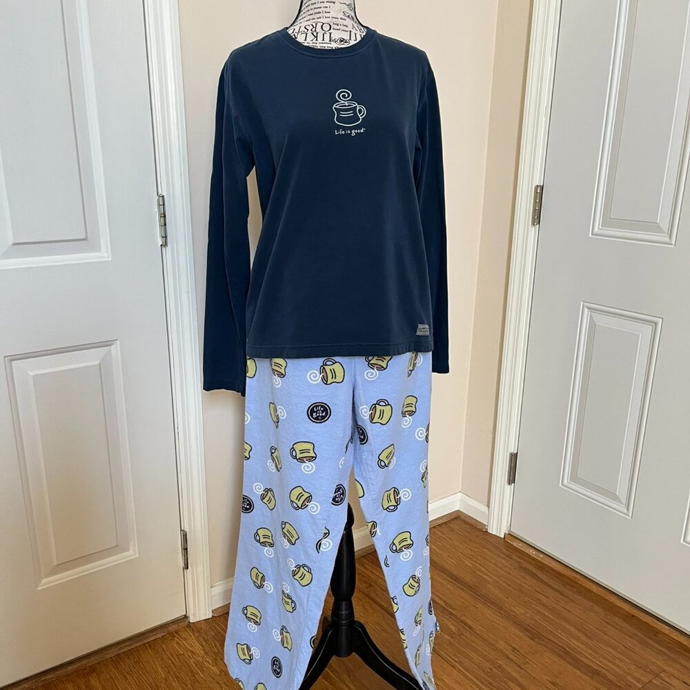 Life Is Good Women’s Lounge/Sleep Set, Size M - Picture 2 of 12